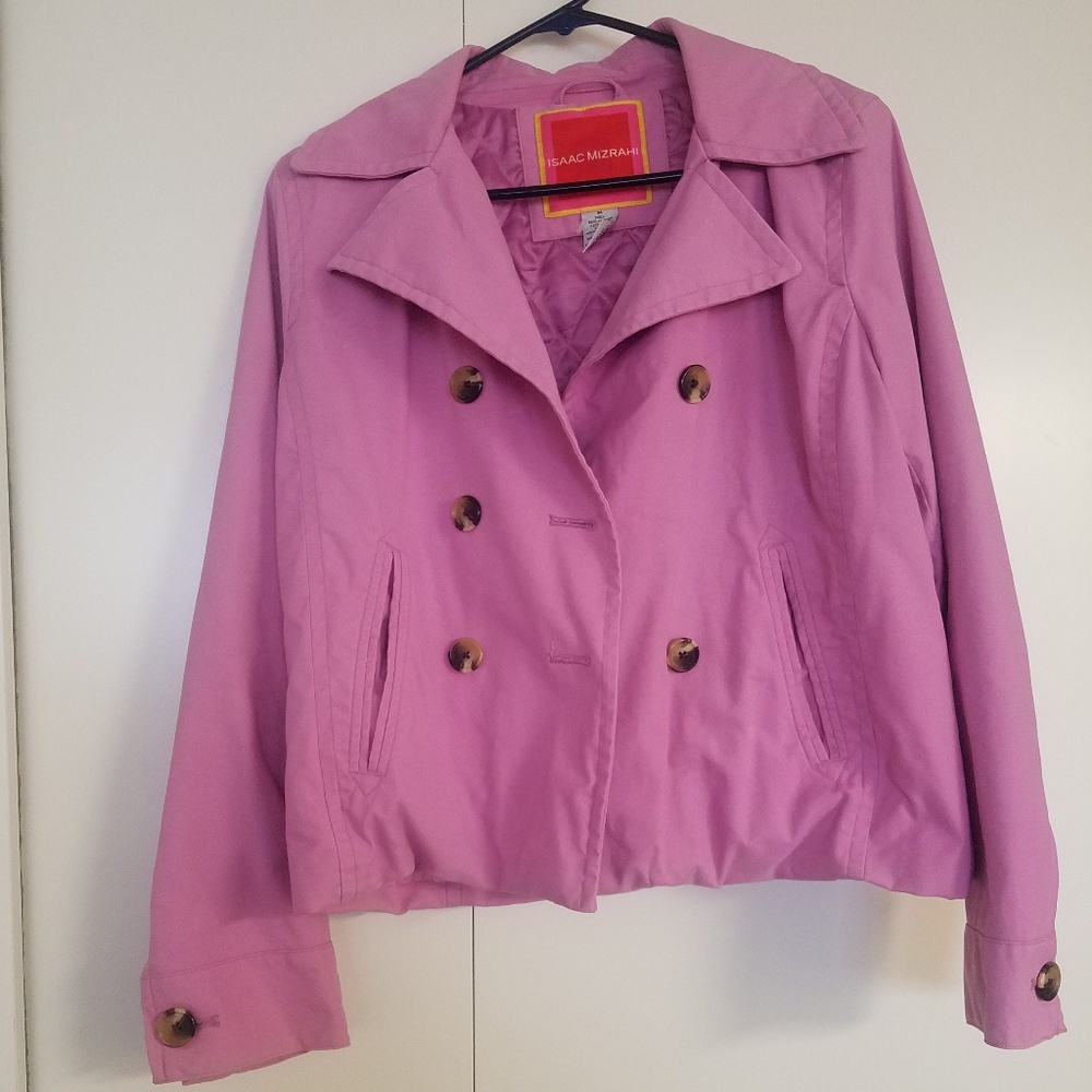 Isaac Mizrahi Double Breasted Jacket